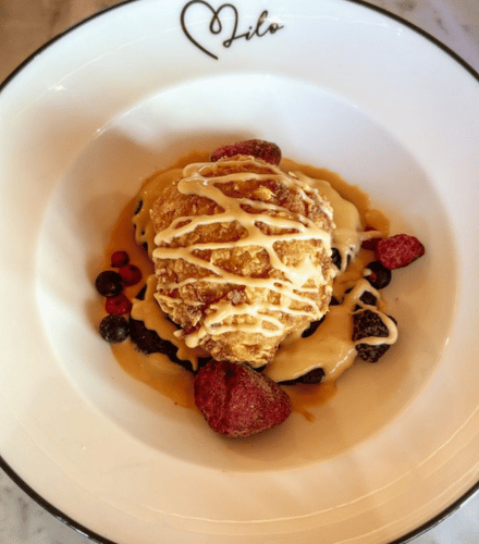 Crispy Ice Cream — signature dessert
